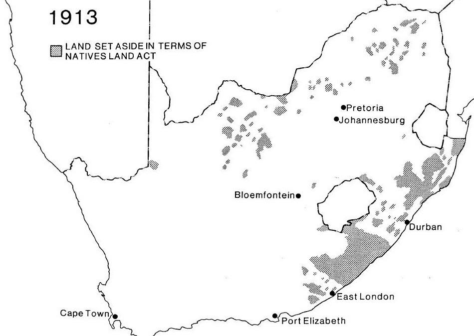 The 1913 Land Act The Heritage Portal